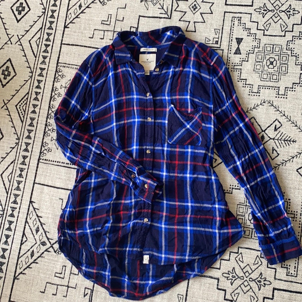 AE boyfriend fit flannel